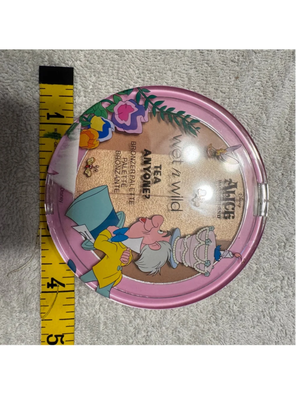 Wet n Wild Disney Alice in Wonderland Tea Anyone? Bronzer Palette LE Used